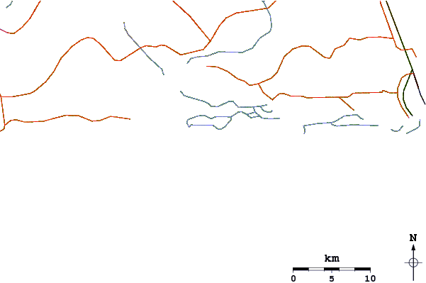 Routes et rivières à proximité Shipwreck