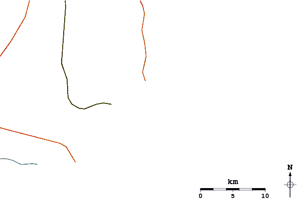 Routes et rivières à proximité Shit Pipe