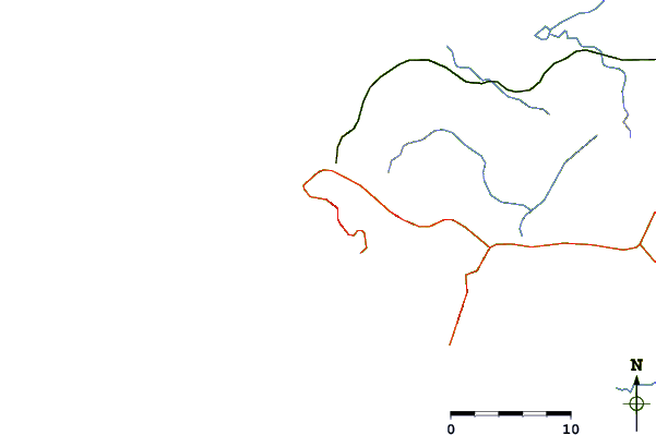Routes et rivières à proximité Sihanoukville
