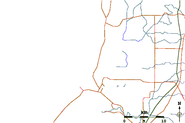 Routes et rivières à proximité Singleton