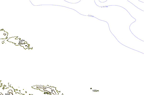 Littoral autour Sissano Lagoon