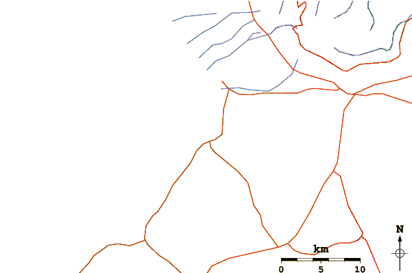 Routes et rivières à proximité Sixtynine