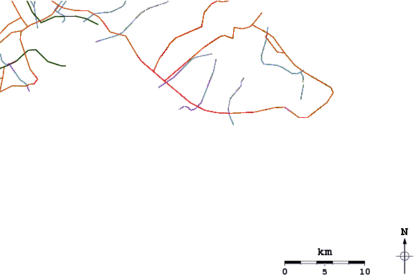 Routes et rivières à proximité Sleepy Hollows