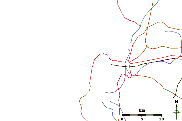 Routes et rivières à proximité Sollys