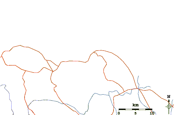 Routes et rivières à proximité Sosua Bay
