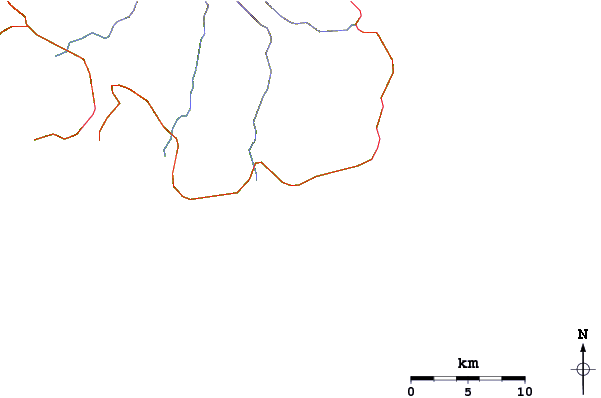 Routes et rivières à proximité Soumabal Point
