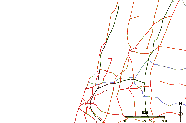 Routes et rivières à proximité South Beach