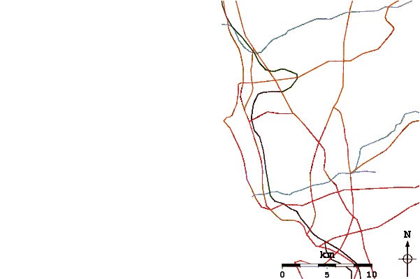 Routes et rivières à proximité South Bird Rock