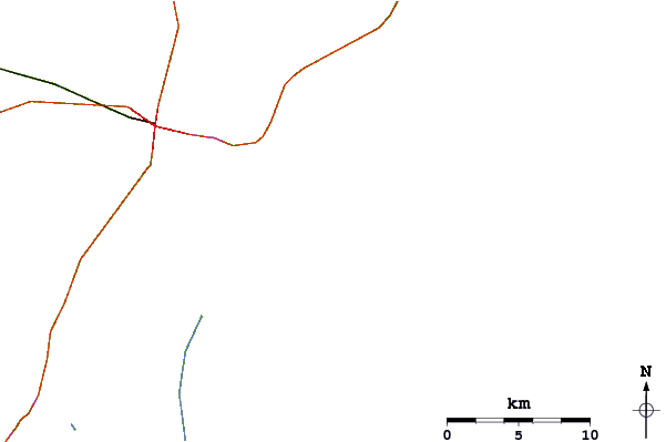 Routes et rivières à proximité South End