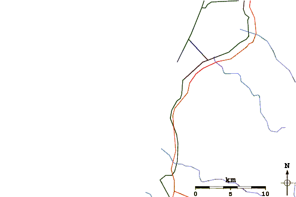 Routes et rivières à proximité South Jetty Table Bluff