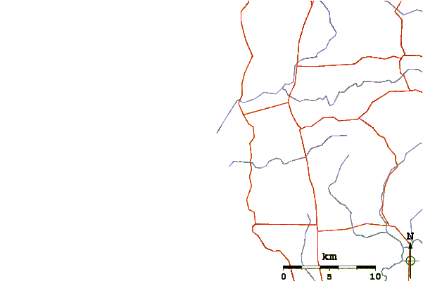 Routes et rivières à proximité Southside