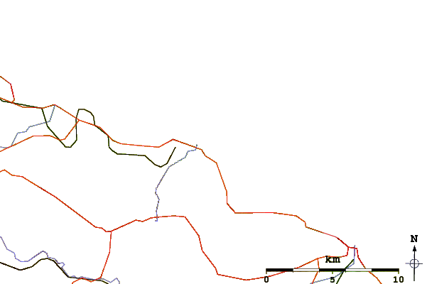 Routes et rivières à proximité Staithes