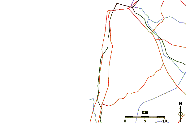 Routes et rivières à proximité Stalbeach (Haifa)