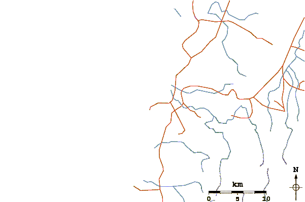 Routes et rivières à proximité Star Tubes
