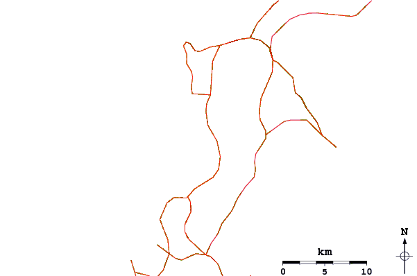 Routes et rivières à proximité Steps