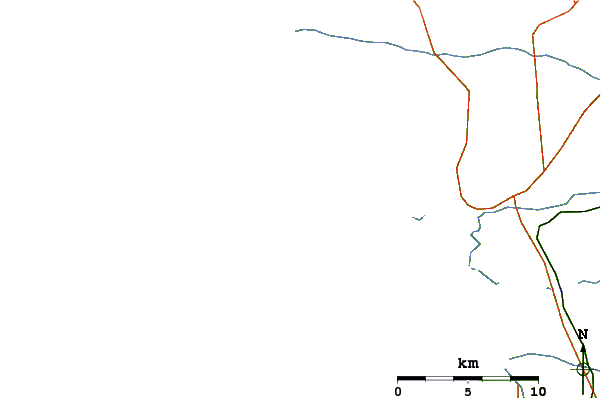 Routes et rivières à proximité Su Paulo Su