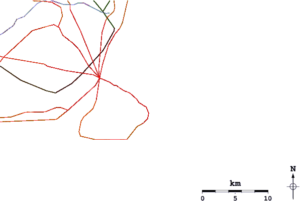 Routes et rivières à proximité Summerstrand Beach