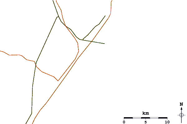 Routes et rivières à proximité Sumner Avenue (Strathmere)