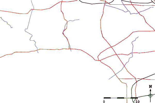 Routes et rivières à proximité Sunset Boulevard