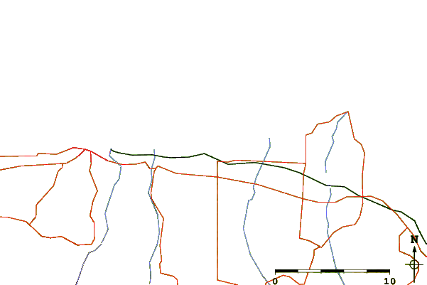 Routes et rivières à proximité Super green