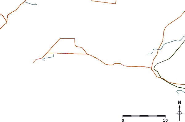 Routes et rivières à proximité Surf Beach