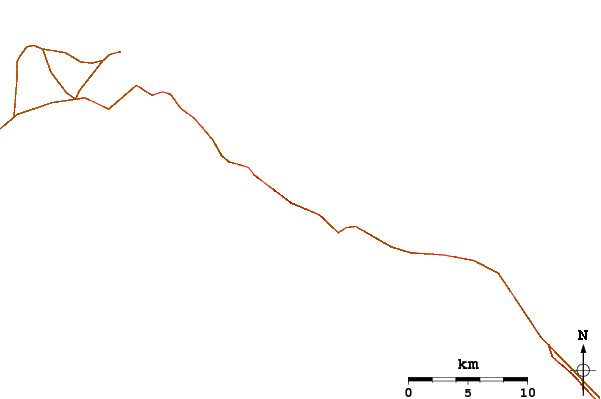 Routes et rivières à proximité Surfers Beach
