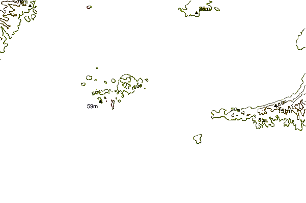 Littoral autour Surfies Point