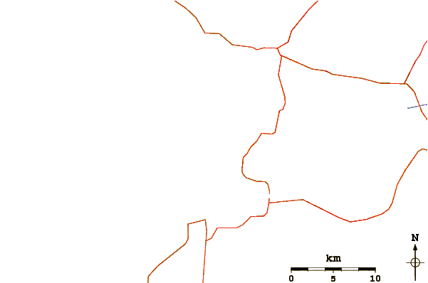 Routes et rivières à proximité TTs