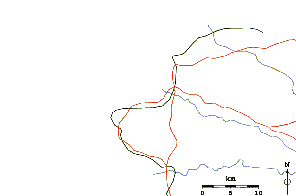 Routes et rivières à proximité Table Rock