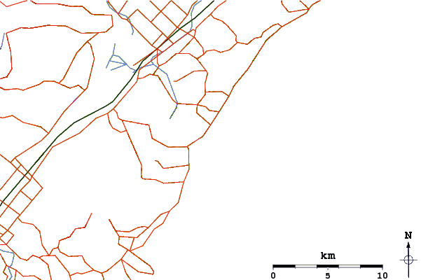 Routes et rivières à proximité Dunedin - Taieri Mouth