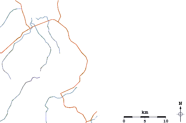 Routes et rivières à proximité TairuaBeach
