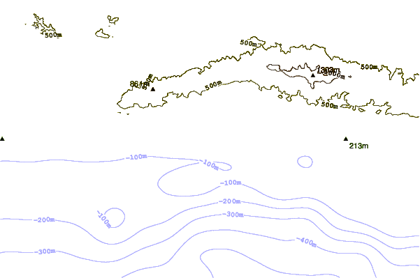 Littoral autour Tajiguas Ranch