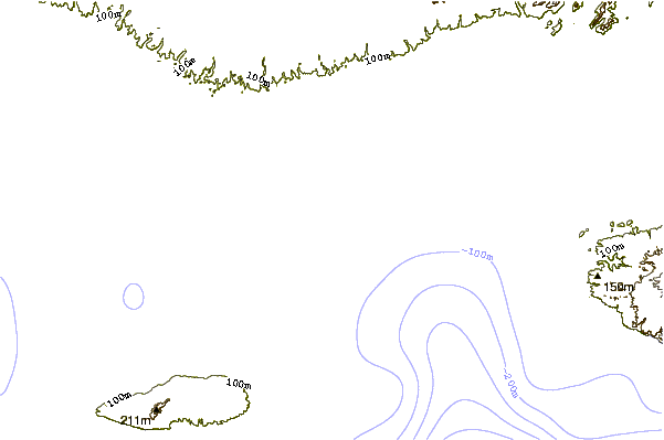 Littoral autour Tandjung-Lefts