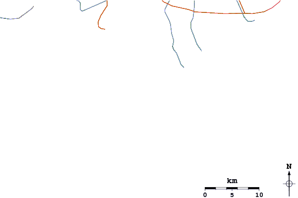 Routes et rivières à proximité Tanjung A'an