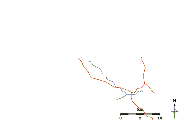 Routes et rivières à proximité Tapotupoto Bay