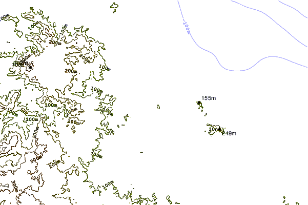 Littoral autour Tapuaetahi