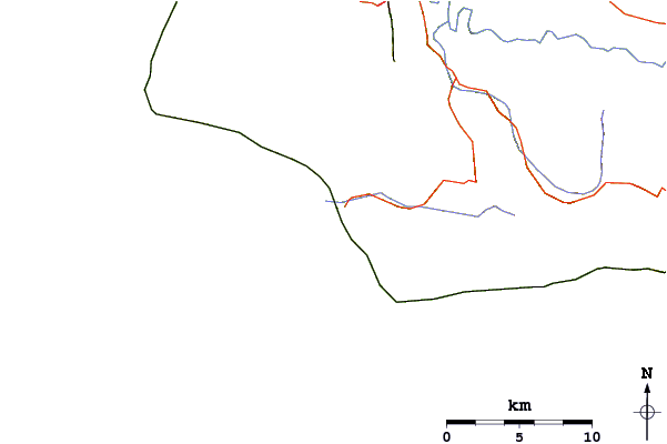 Routes et rivières à proximité Tarantulas