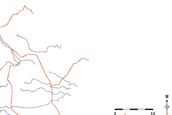 Routes et rivières à proximité Taronui Bay