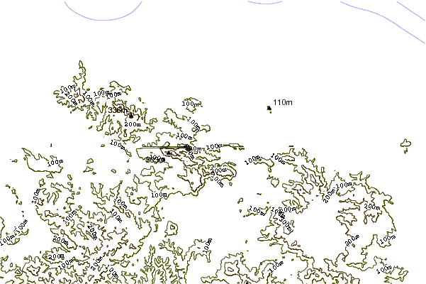 Littoral autour Taupo Bay
