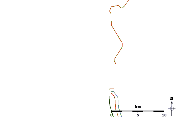 Routes et rivières à proximité Texel (Waddeneilanden)