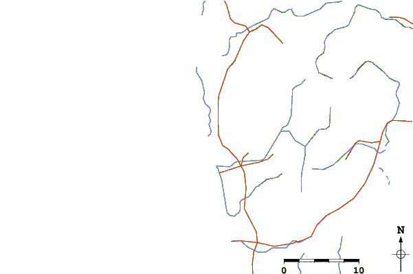 Routes et rivières à proximité Thai Mueang Beach