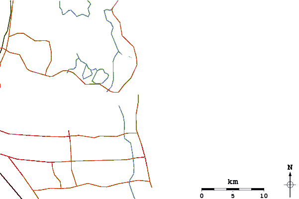 Routes et rivières à proximité The Barge