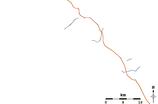 Routes et rivières à proximité The Bluff-North Side