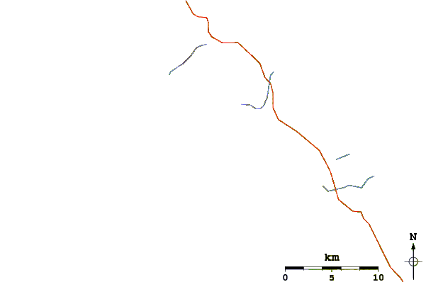 Routes et rivières à proximité The Bluff-South Side