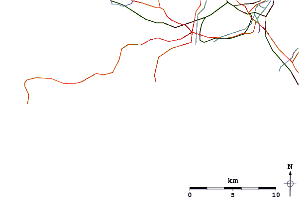 Routes et rivières à proximité The Boiler