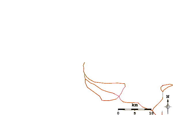 Routes et rivières à proximité The Bowl