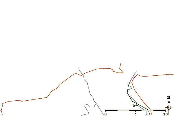Routes et rivières à proximité The Cove