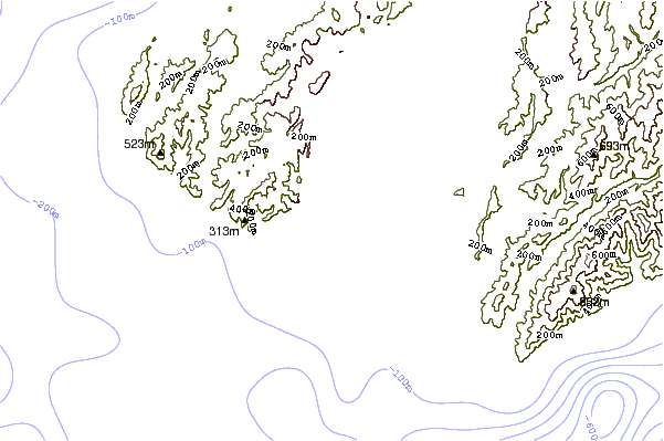 Littoral autour The Island (Island Bay)
