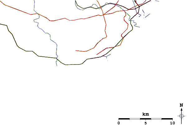 Routes et rivières à proximité The Knap