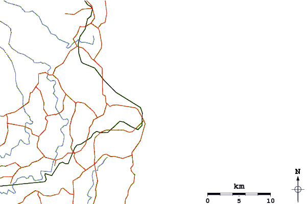 Routes et rivières à proximité The Pass